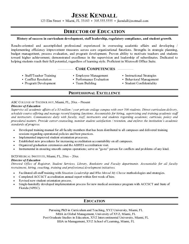 Special qualification for resume